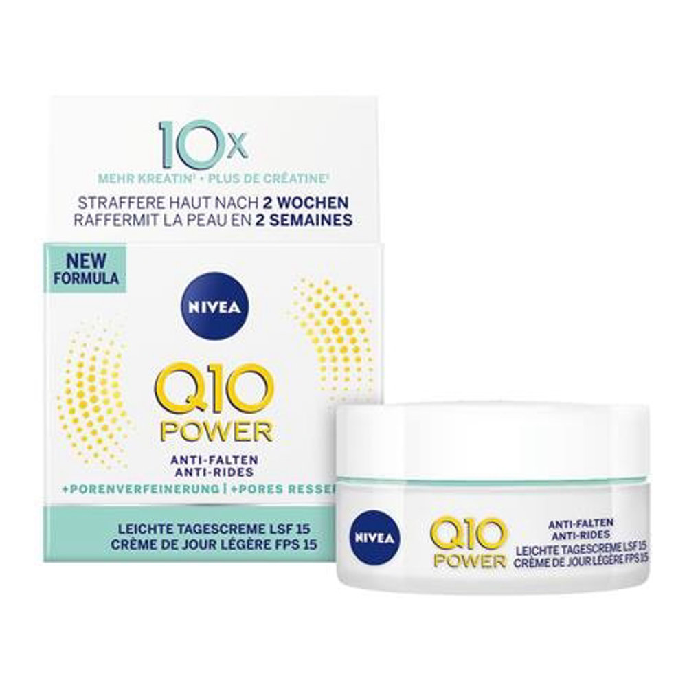 'Q10+ Light SPF15' Anti-Wrinkle Day Cream - 50 ml