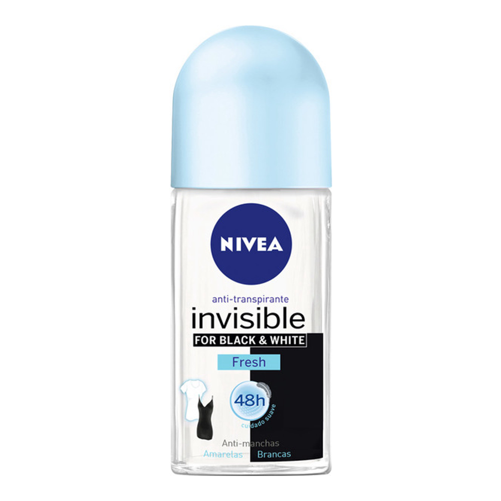 'Black & White Invisible Fresh' Roll-on Deodorant - 50 ml