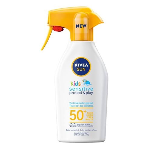 Spray solaire 'Sun Kids Protect & Play Sensitive Trigger Fps 50+' - 300 ml
