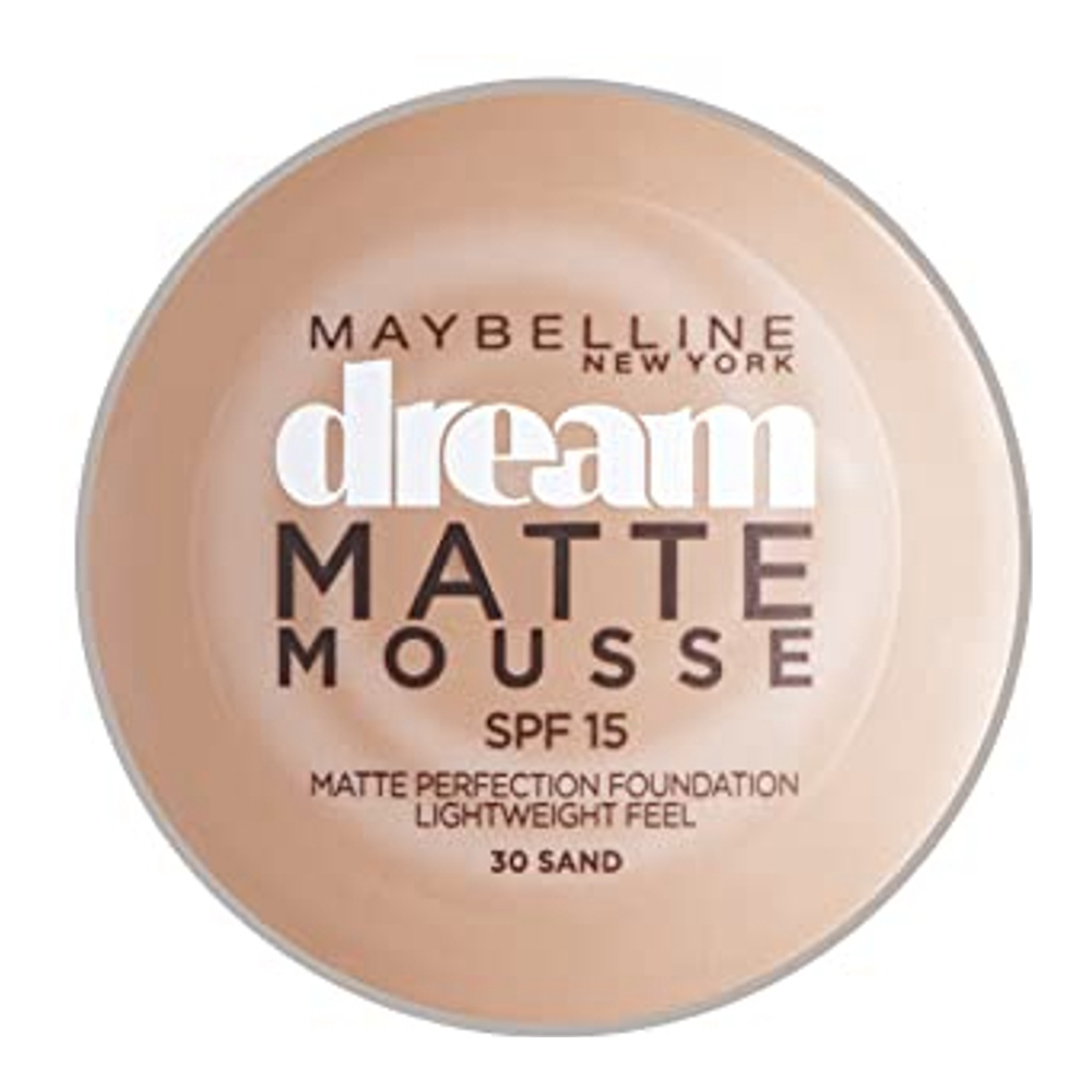 Fond de Teint Mousse 'Dream Matt' - 30 Sand 18 ml