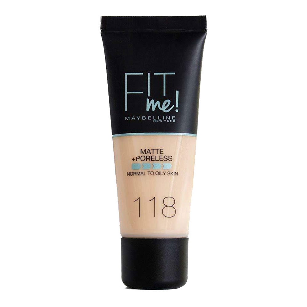 'Fit Me! Matte + Poreless' Foundation - 118 Nude, 30 ml