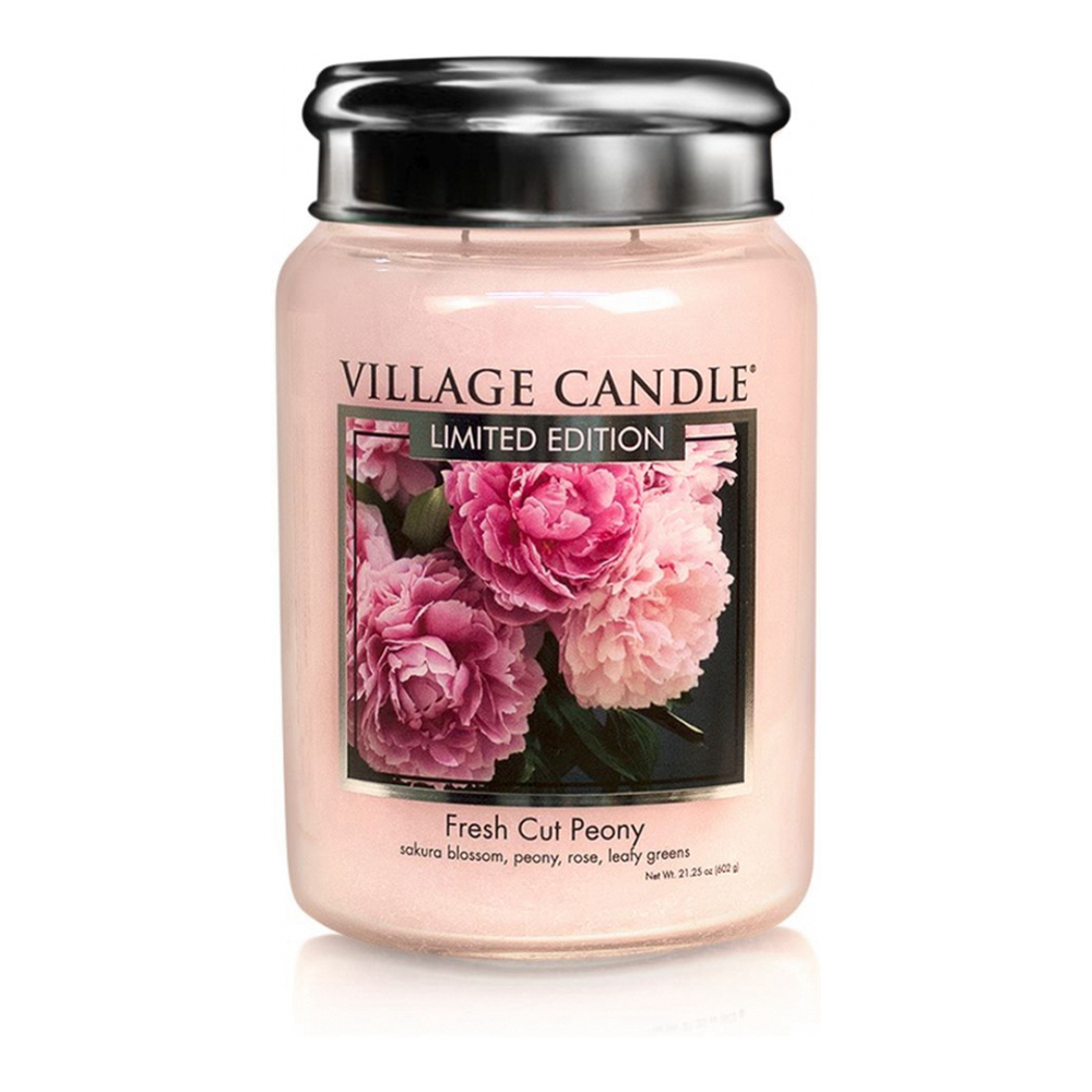 Fresh Cut Peony' Scented Candle - 602 g