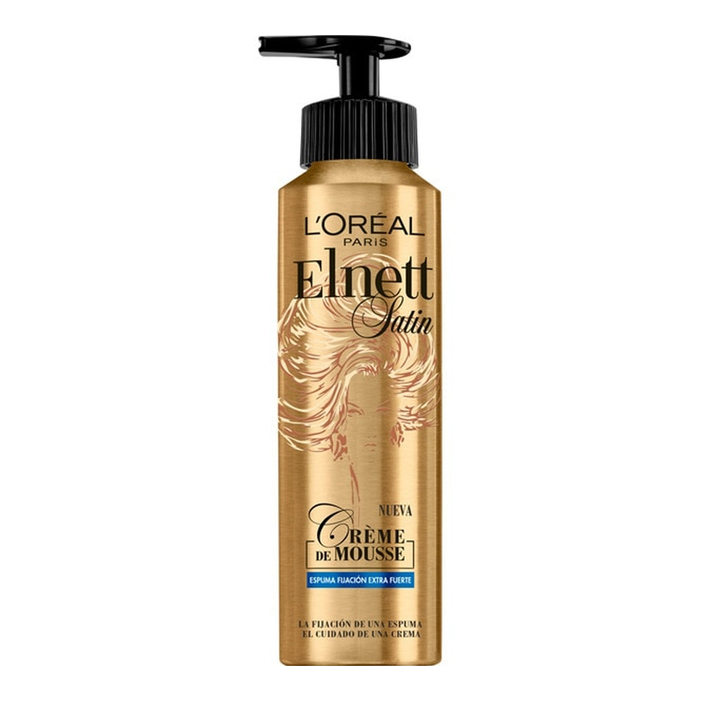 Elnett Mousse Extra Strong' Hair Cream - 200 ml