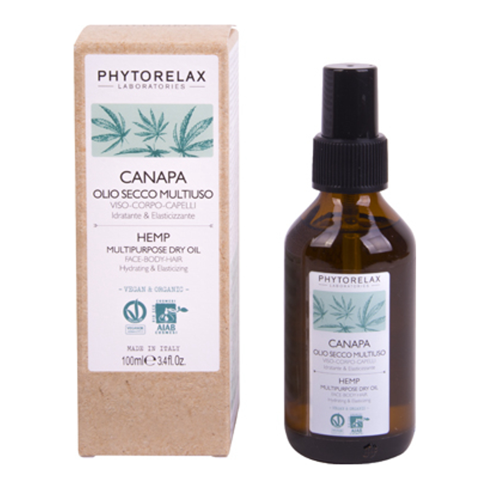 'Hemp Hydrating & Elasticizing Multipurpose' Dry Oil - 100 ml