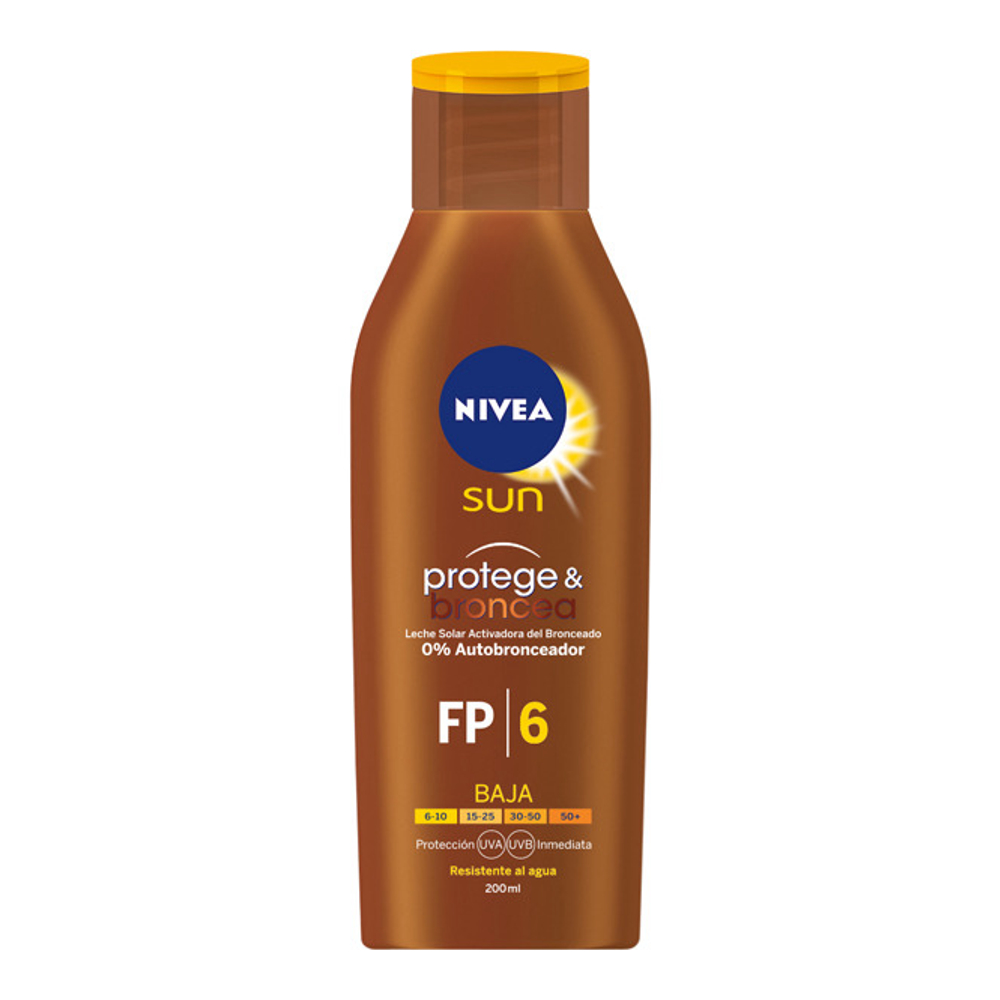 Lait solaire 'Sun Protege & Bronze SPF6' - 200 ml