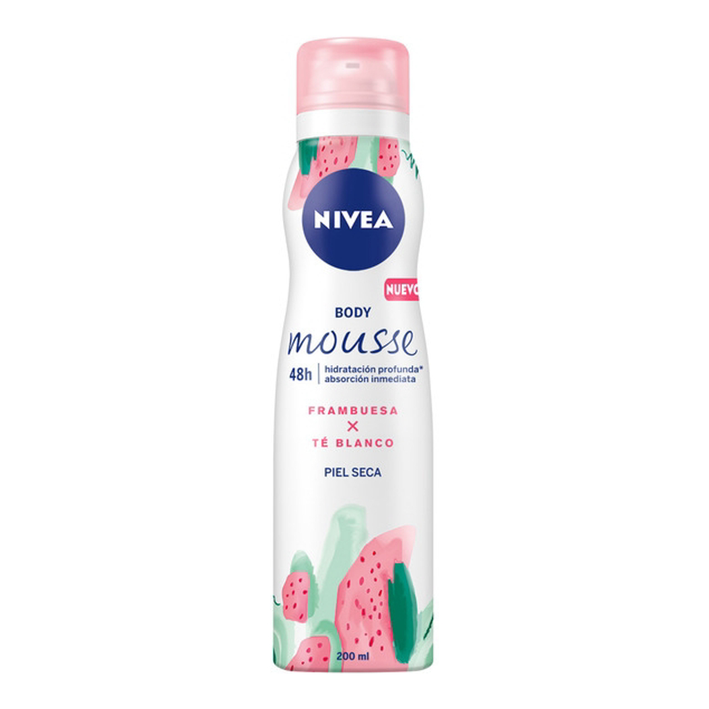 'Deep Hydration Framboise' Body Mousse - 200 ml