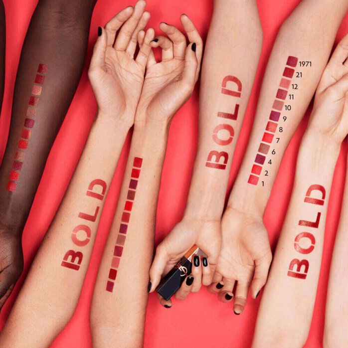 'Rouge Pur Couture The Bold' Lipstick - 07 Unhibited Flame 2.8 g