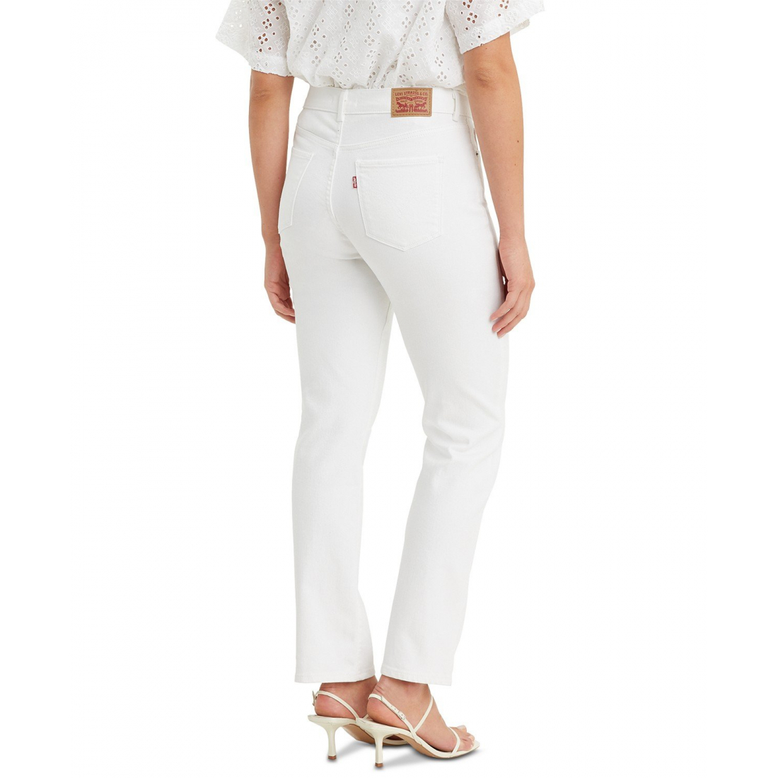 Jeans 'Classic Mid Rise Straight-Leg' pour Femmes