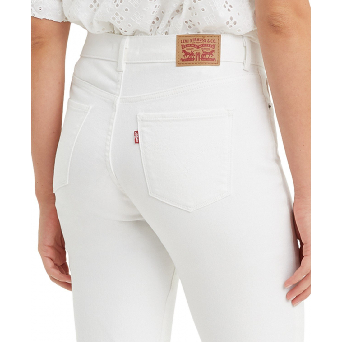 Jeans 'Classic Mid Rise Straight-Leg' pour Femmes