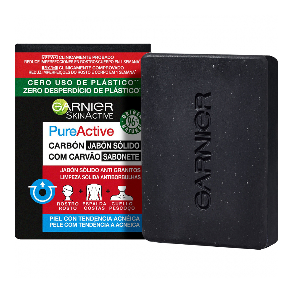 'SkinActive PureActive Charcoal' Bar Soap - 100 g