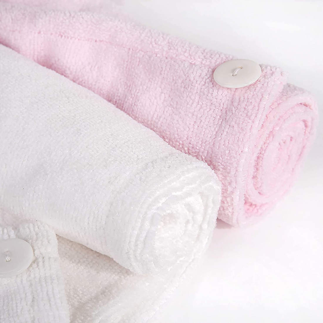 Serviette à cheveux enveloppe Duo