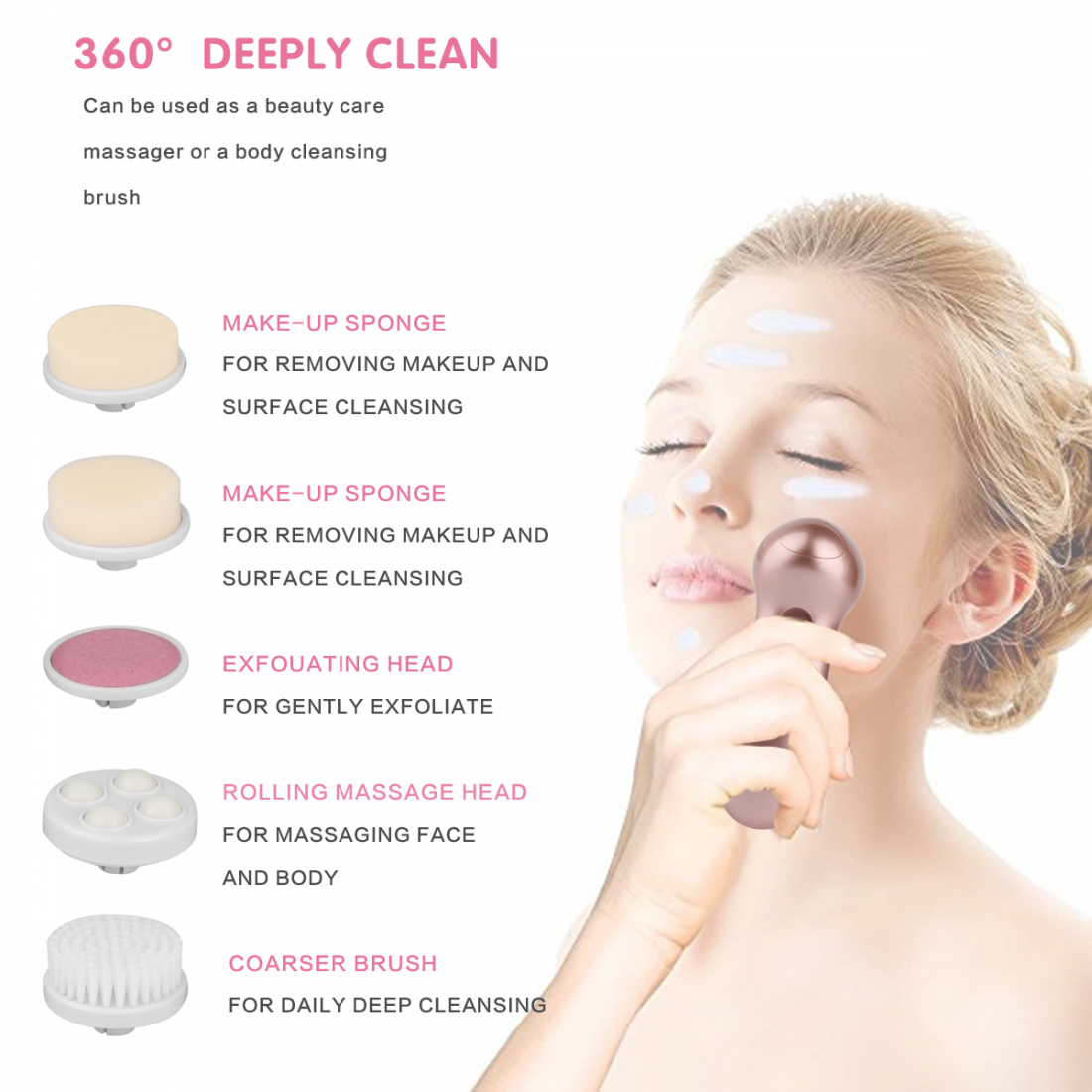 Brosse nettoyante '5En1'