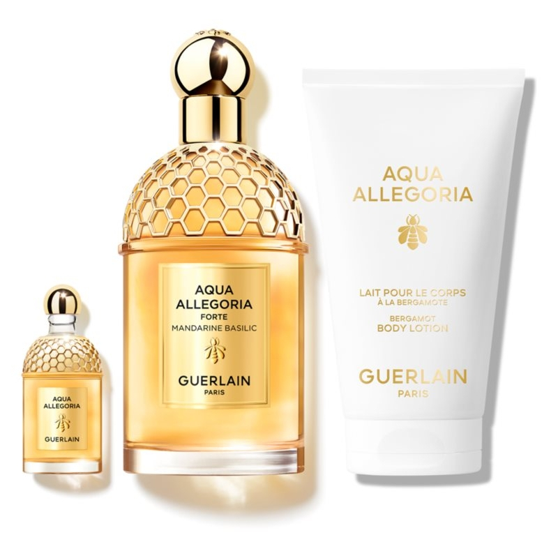 Coffret de parfum 'Aqua Allegoria Mandarine Basilic Forte' - 3 Pièces