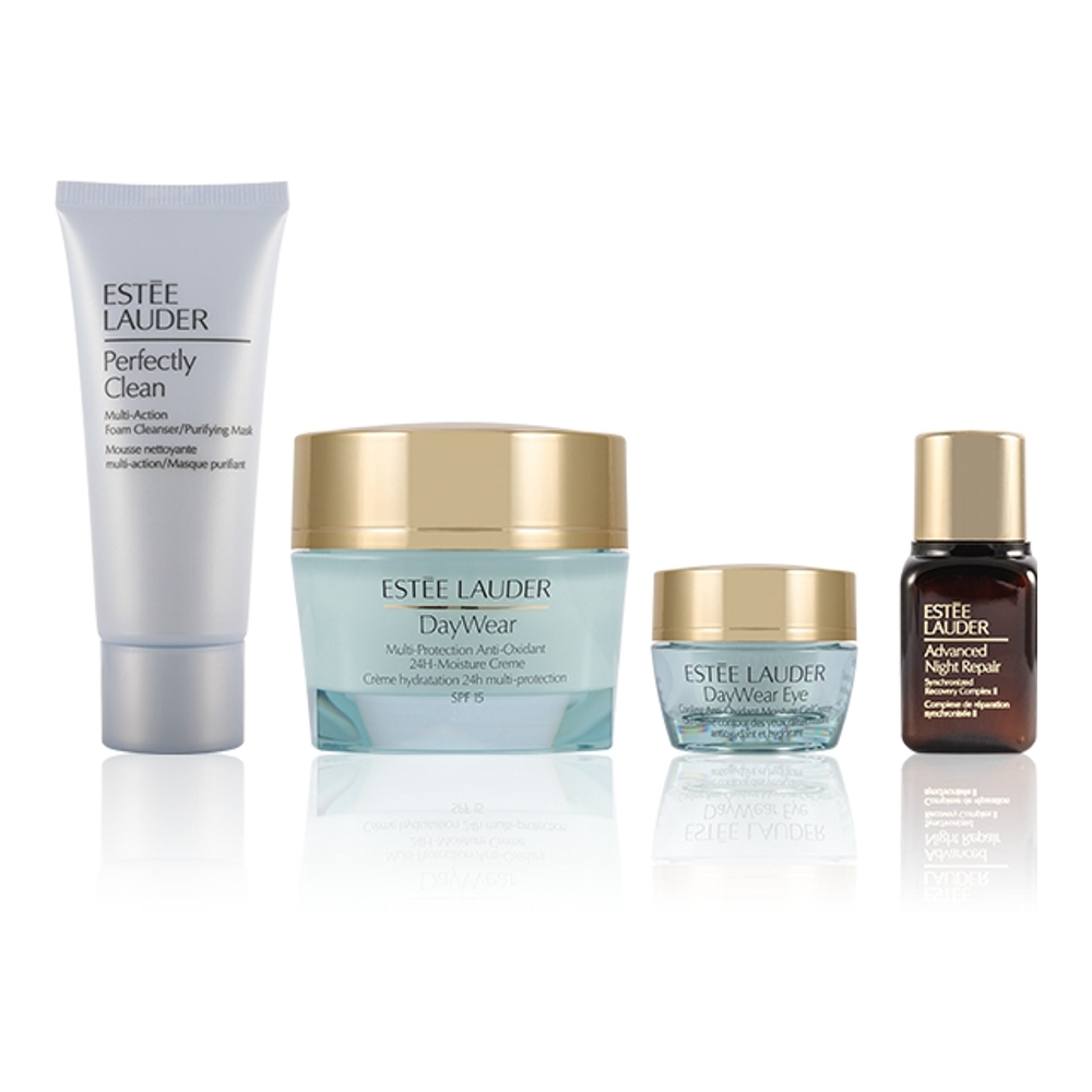 Coffret de soins de la peau 'Daywear Skincare Wonders - Protect + Hydrate' - 4 Pièces