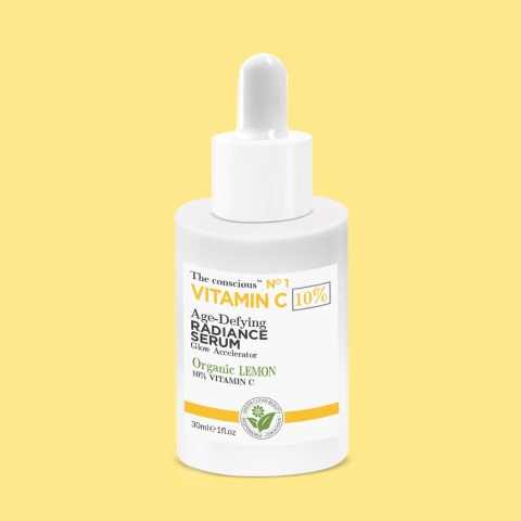 'Vitamin C Age-Defying Radiance Organic Lemon' Face Serum - 30 ml