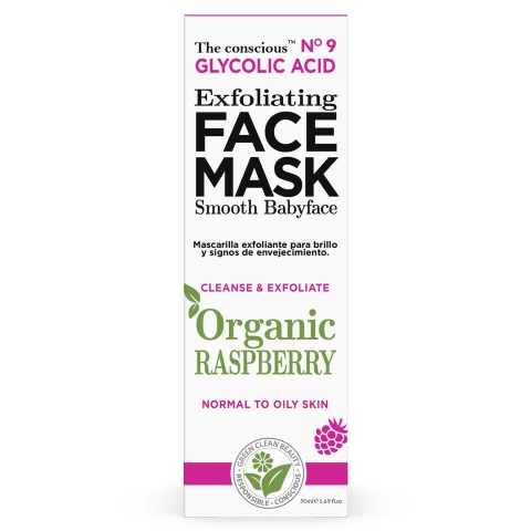 Glycolic Acid Organic Raspberry' Exfoliating Mask - 50 ml