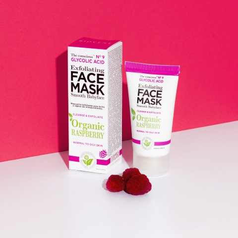 Glycolic Acid Organic Raspberry' Exfoliating Mask - 50 ml