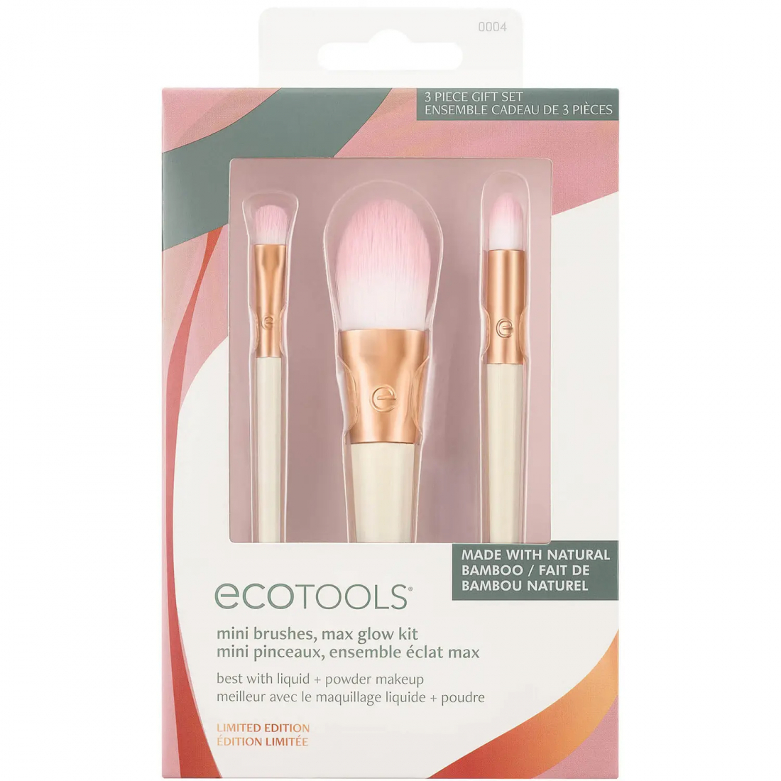 Set de pinceaux de maquillage 'Ready Glow' - 3 Pièces
