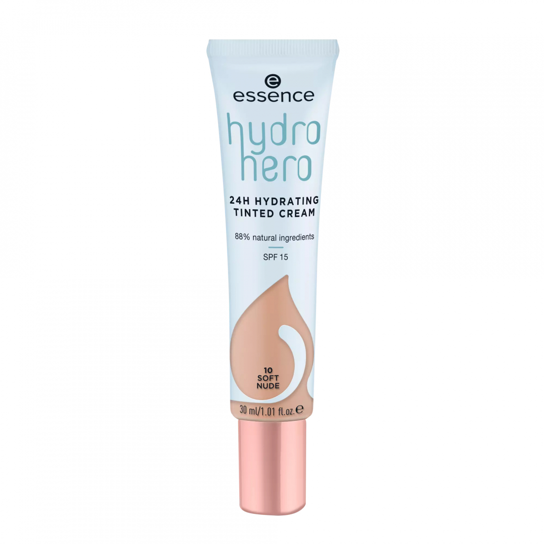 Crème teintée 'Hydro Hero 24H Hydrating' - 10 Soft Nude 30 ml