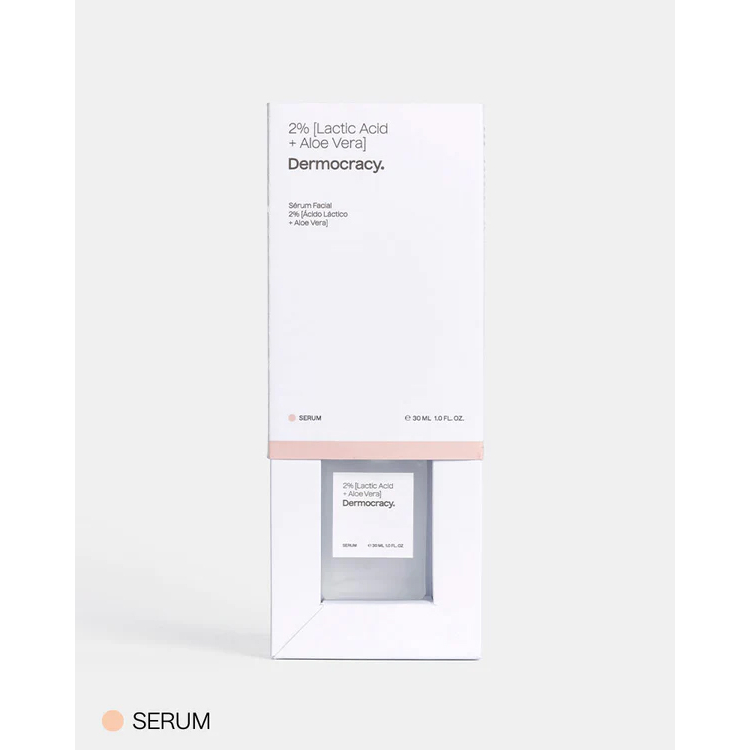 '2% Lactic Acid + Aloe Vera' Face Serum - 30 ml