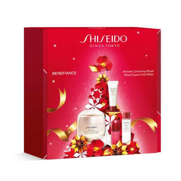 Coffret de soins de la peau 'Benefiance Wrinkle Smoothing' - 4 Pièces
