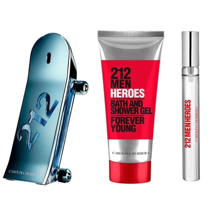 Coffret de parfum '212 Men Heroes' - 3 Pièces