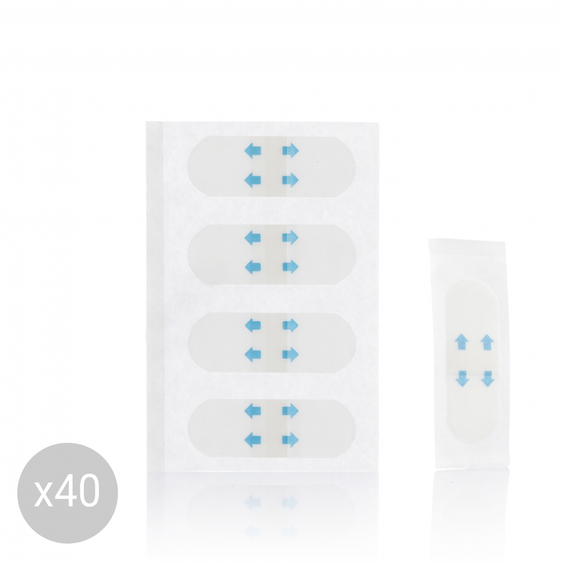 Patchs De Lifting Facial Adhésifs Invisibles Liftrik - 40 Pièces