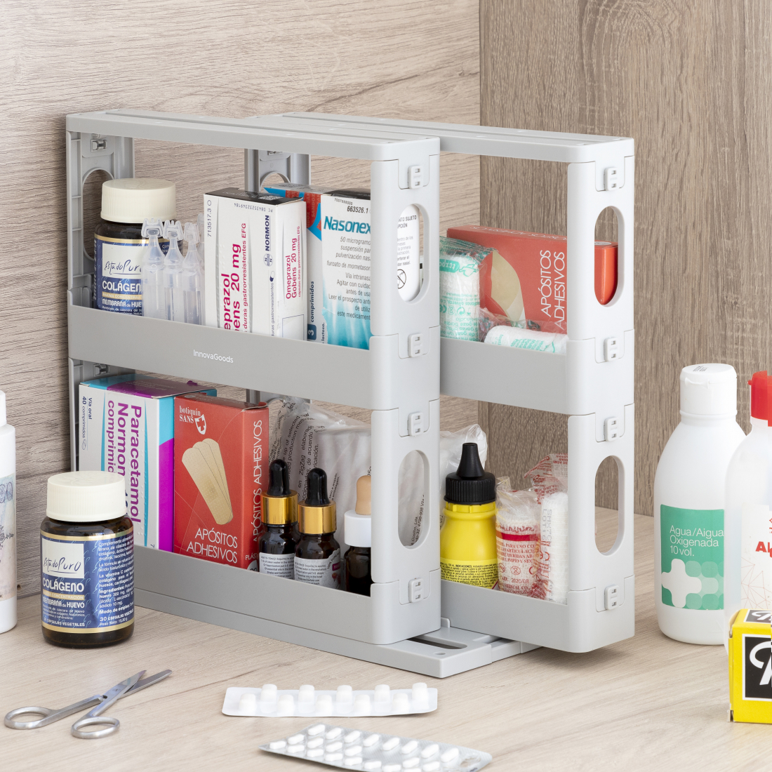 Organiseur D’Épices Coulissant Et Pivotant Rispick