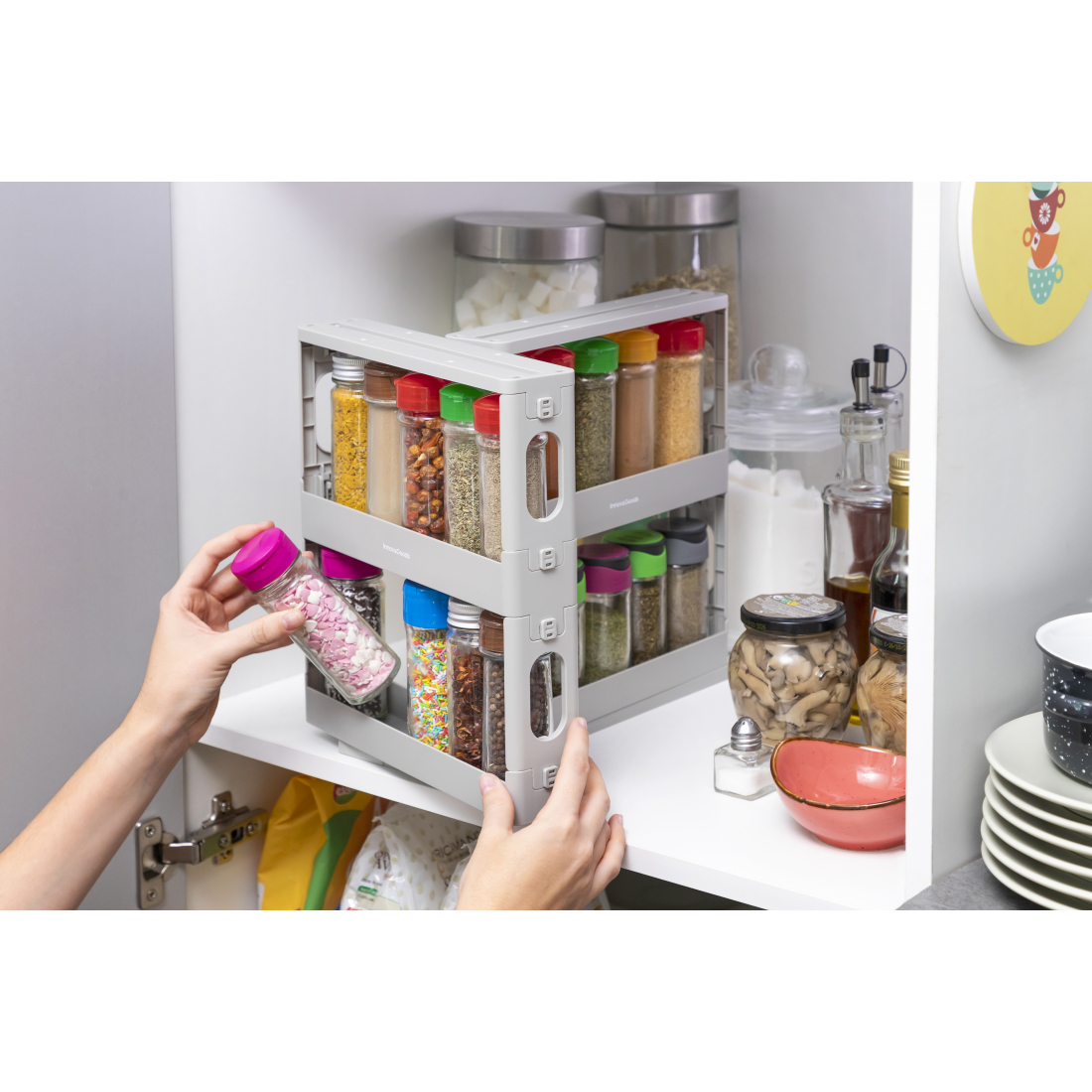 Organiseur D’Épices Coulissant Et Pivotant Rispick