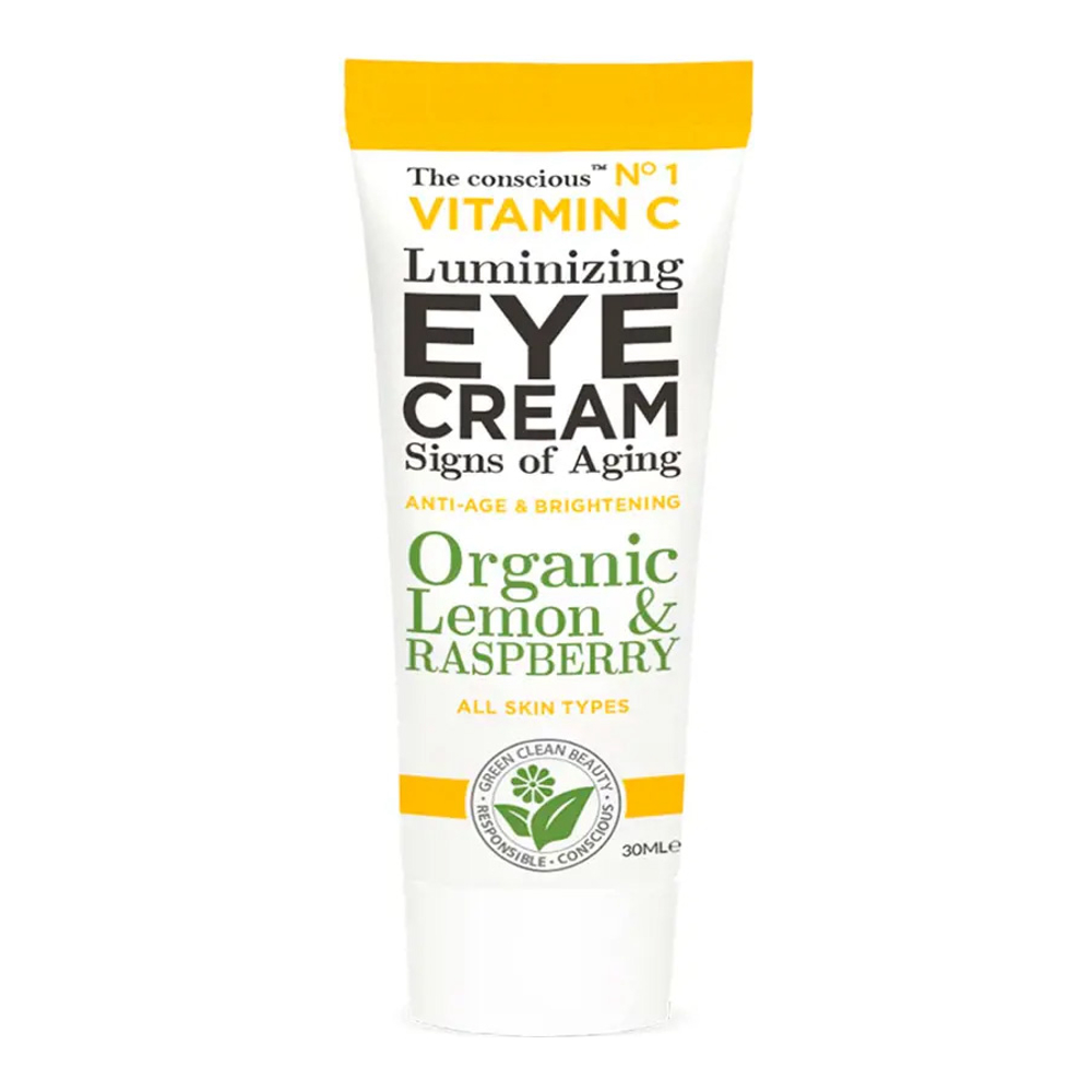 'Vitamin C Luminizing Organic Lemon & Raspberry' Eye Cream - 30 ml