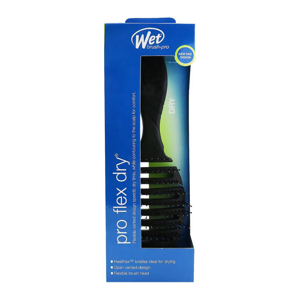 Brosse à cheveux 'Professional Flex  Dry Shine Enhancer' - Black