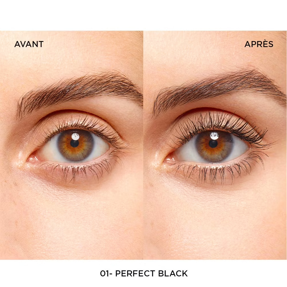 Mascara Waterproof 'Wonder Perfect 4D' - 01 Perfect Black 8 ml