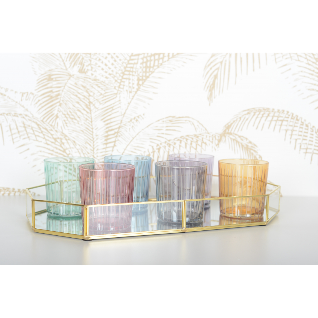 Golden Tray 42.5x23cm