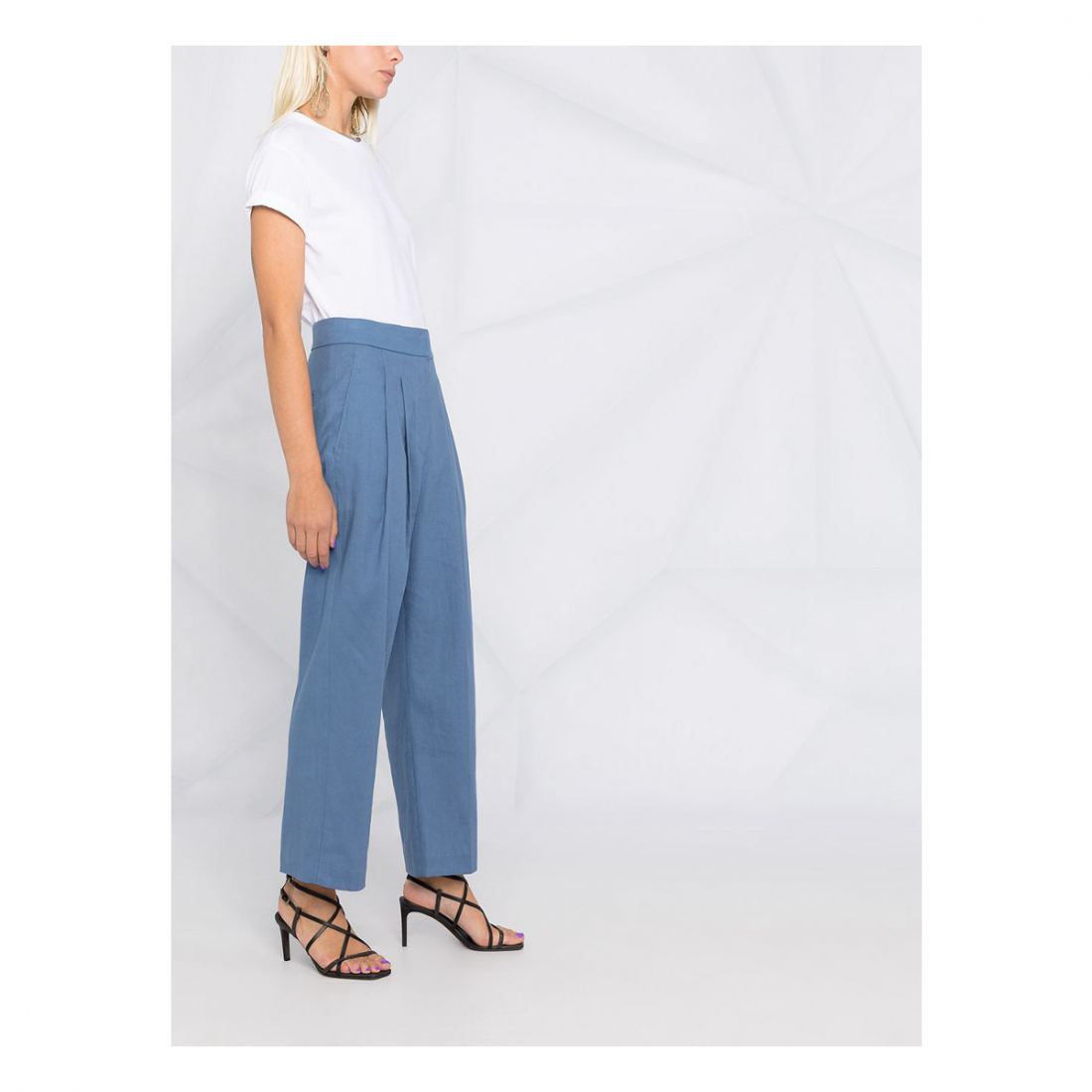 T-shirt 'Monili Chain Embellished' pour Femmes