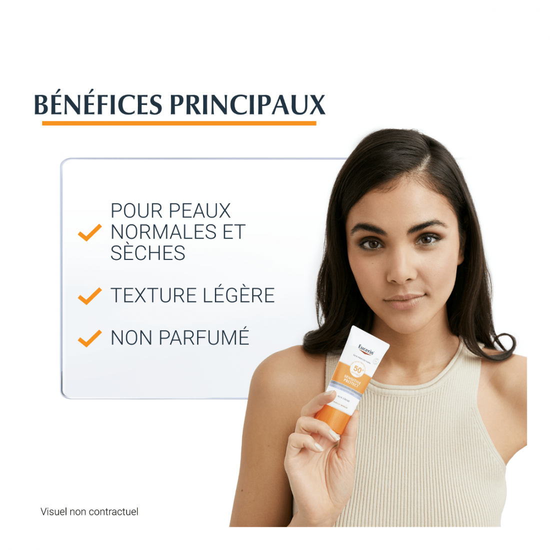 'Sun Protection Sensitive Protect SPF50+' Face Sunscreen - 50 ml