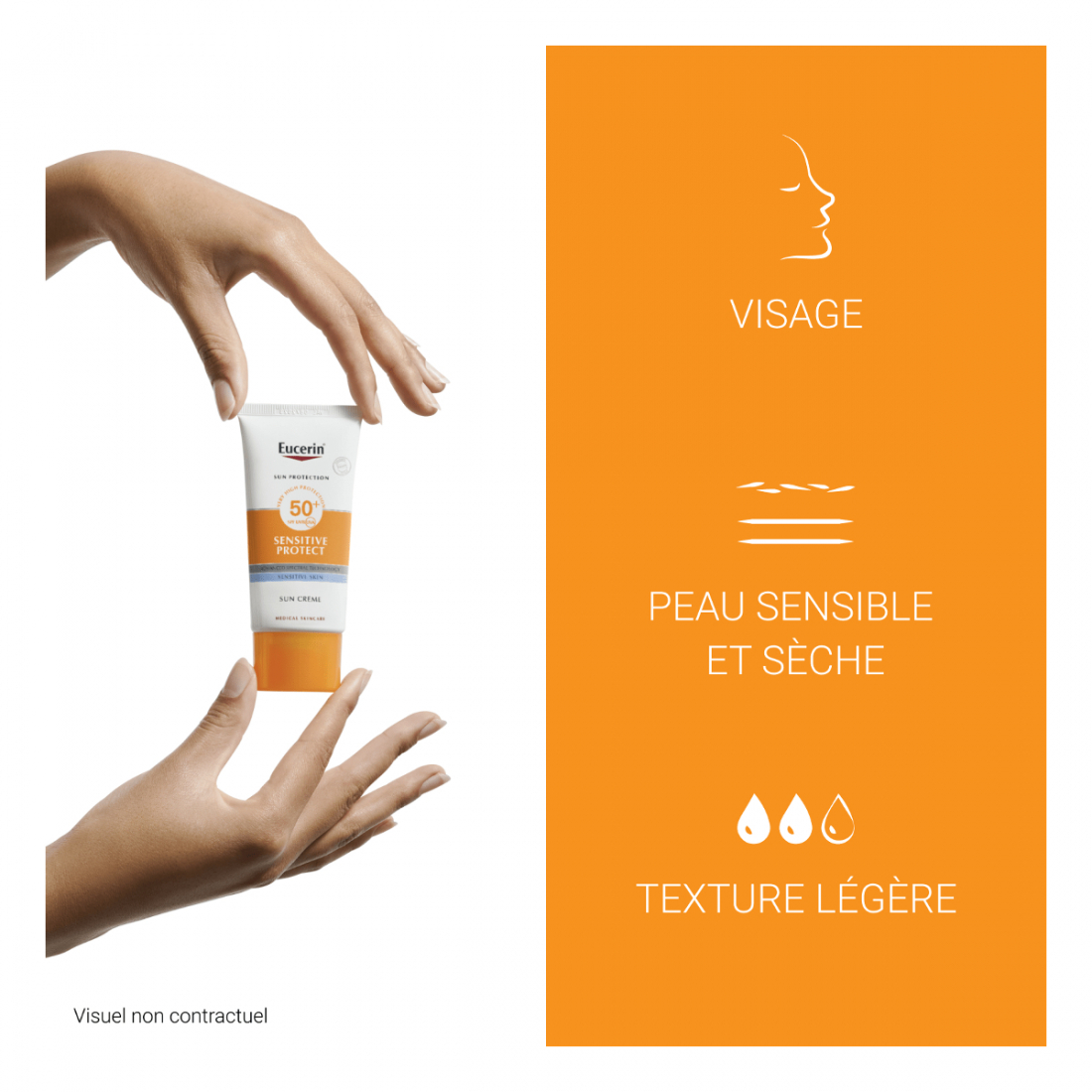 'Sun Protection Sensitive Protect SPF50+' Face Sunscreen - 50 ml