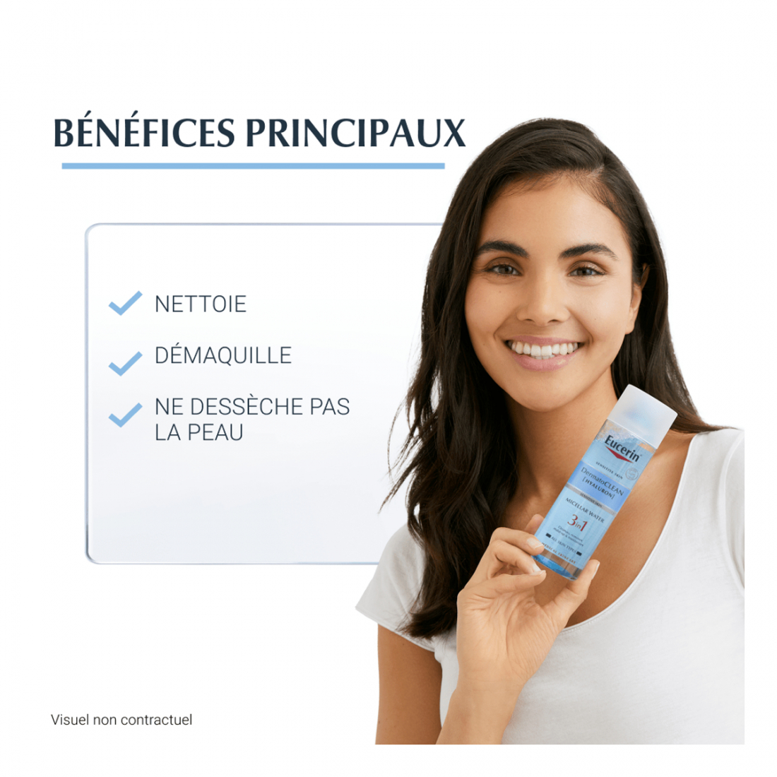 Dermatoclean [Hyaluron] Lotion Micellaire 3 En 1 - 400 ml