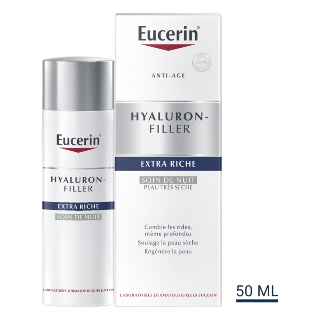 'Hyaluron-Filler Extra Riche' Nachtcreme - 50 ml