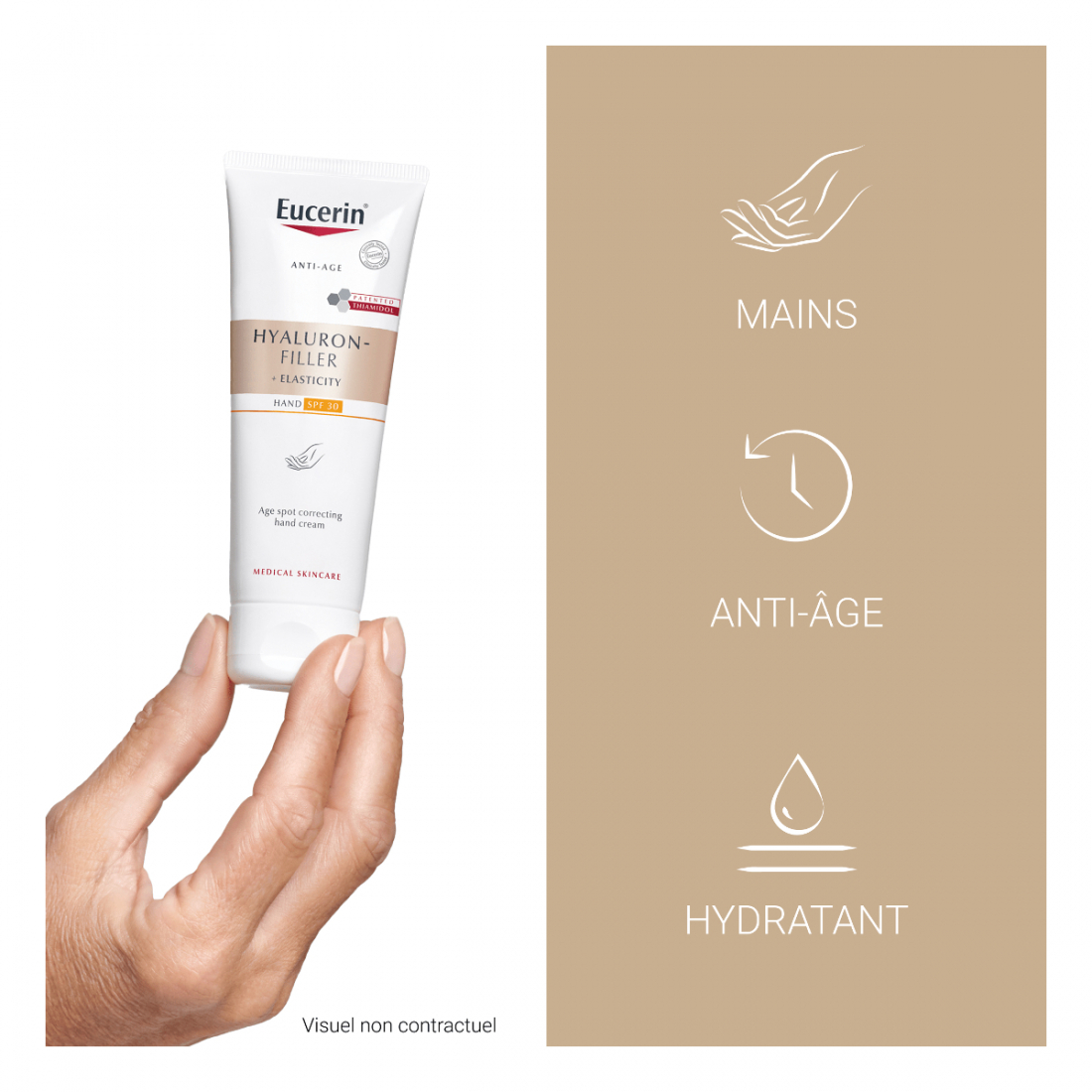 'Hyaluron-Filler + Elasticity Anti-Taches Et Anti-Âge SPF30' Hand Cream - 75 ml