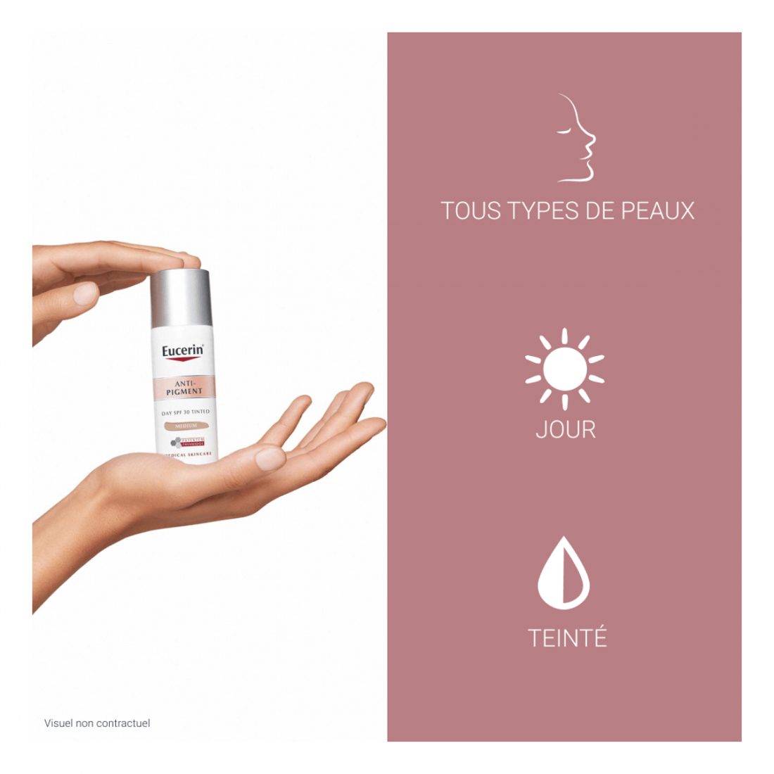 Anti-Pigment Soin De Jour Teinté Médium SPF30 - 50 ml