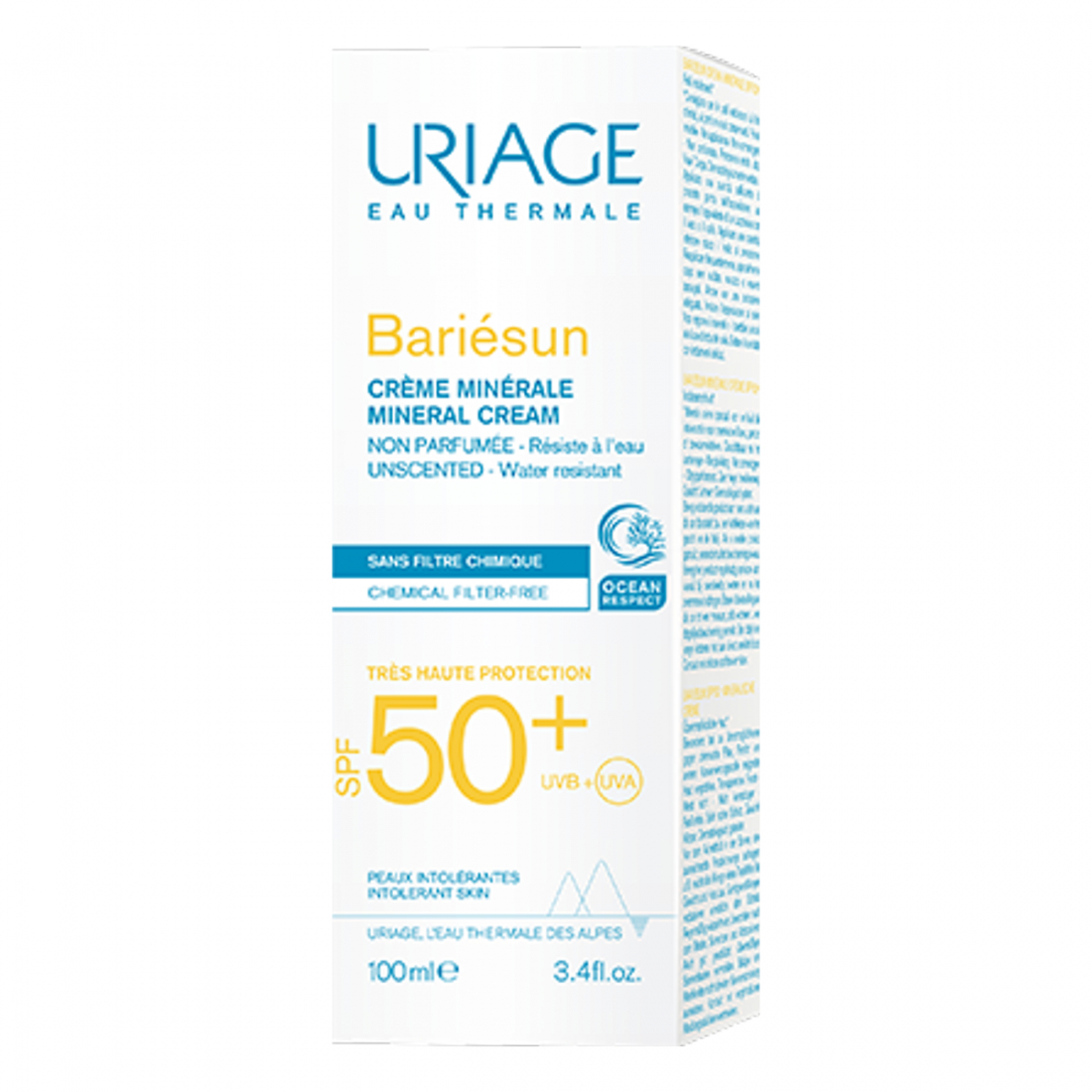 'Bariésun SPF50+' Mineral Cream - 100 ml