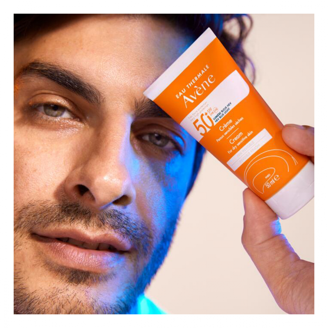 'Solaire Très Haute Protection SPF50+' Face Sunscreen - 50 ml