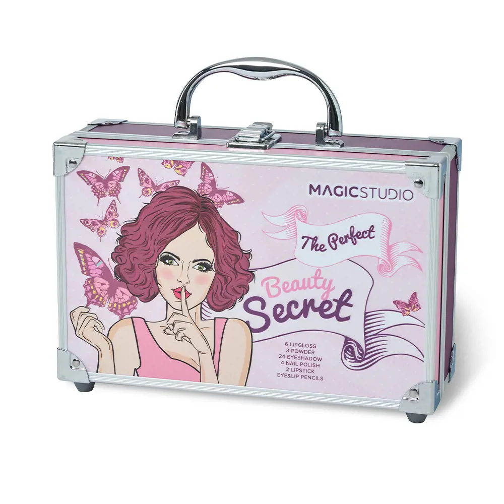 Set de maquillage 'The Perfect Beauty Secret' - 43 cm