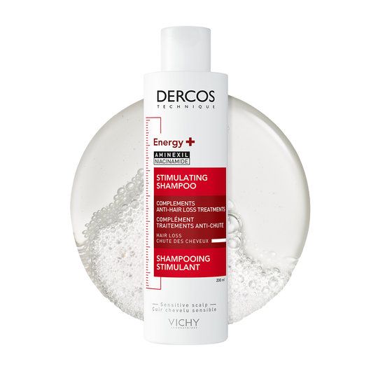 'Dercos Energy+ Stimulating' Anti Hair Loss Shampoo - 400 ml