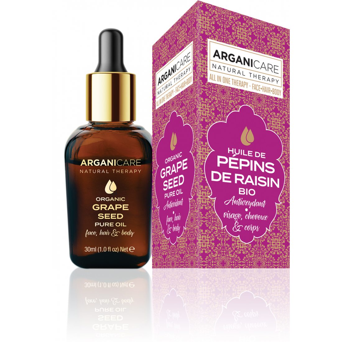 'Huile De Pépins De Raisin Bio 3-1' - 30 ml