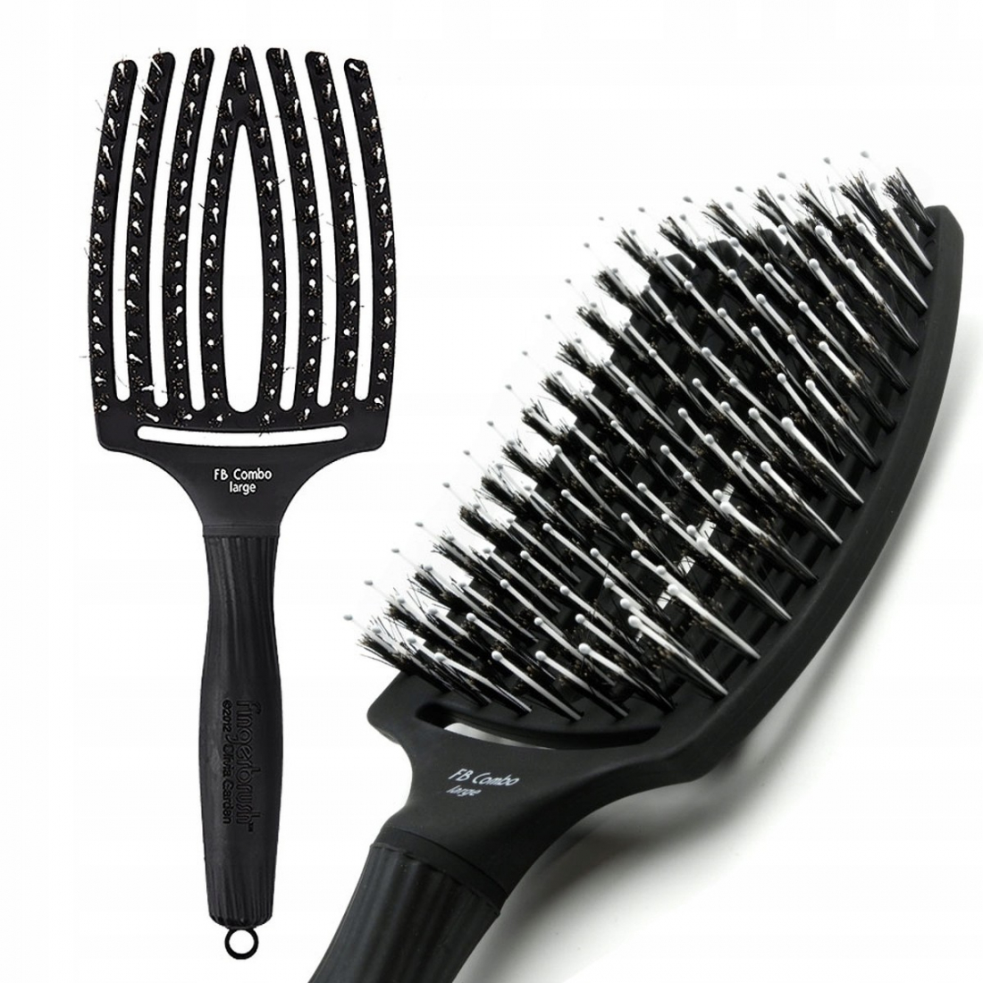 'Finger Combo Large' Detangling Brush - 19