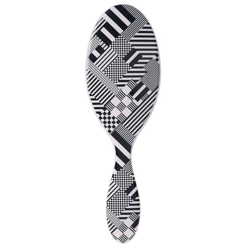 'Hipster  Diagonal Checkers' Detangling Brush - 