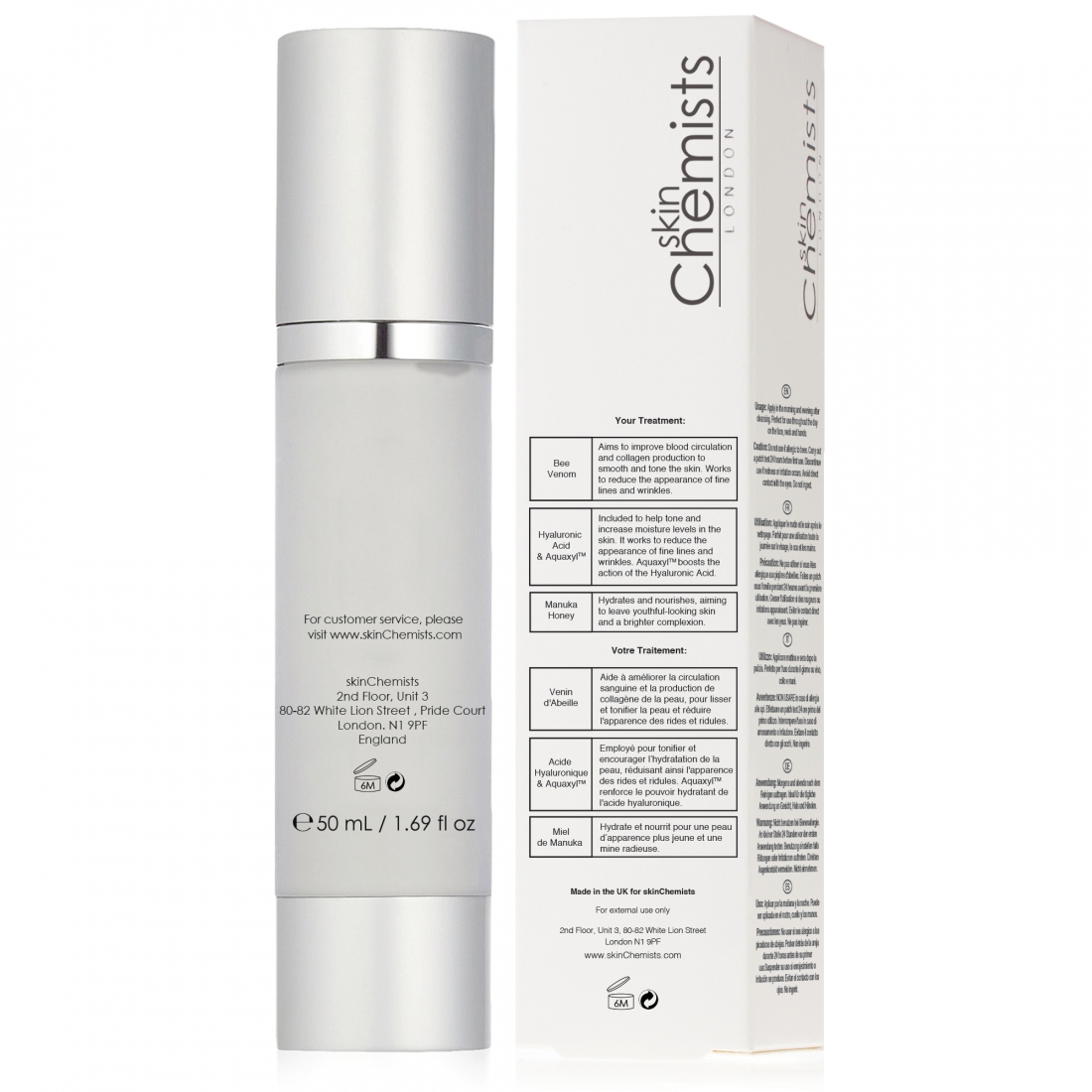 Crème hydratante 'Bee Venom Duo' - 50 ml