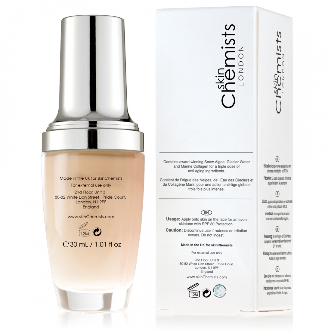 Coldtox X-Press BB Cream (light) 30ml