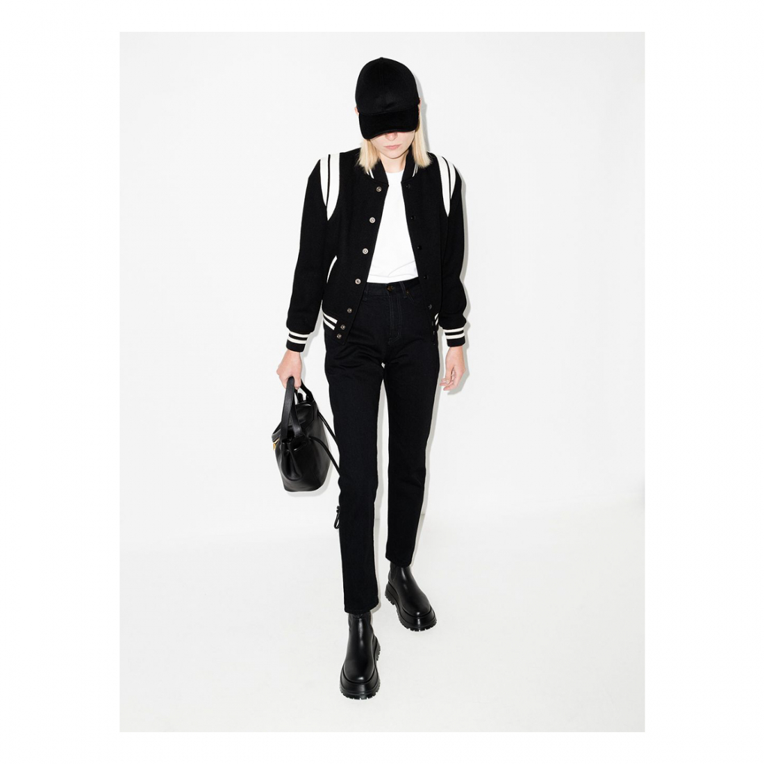 Veste 'Two Tone Varsity' pour Femmes